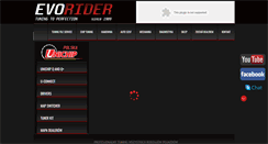 Desktop Screenshot of evorider.com